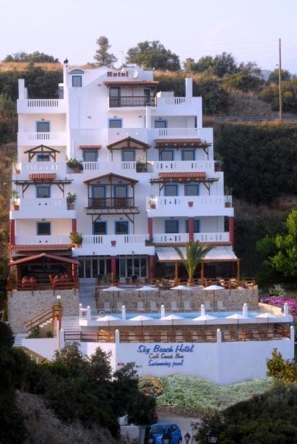 Sky Beach Hotel Agia Galini Exteriör bild