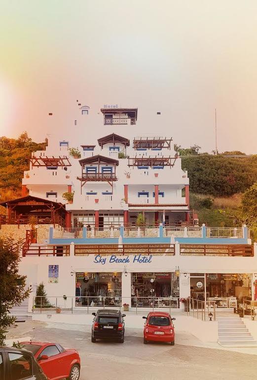 Sky Beach Hotel Agia Galini Exteriör bild